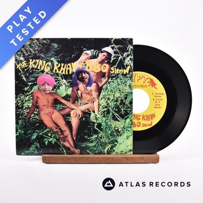The King Khan & BBQ Show - Teabag Party - Us 7'' EP Vinyl Record - EX/EX