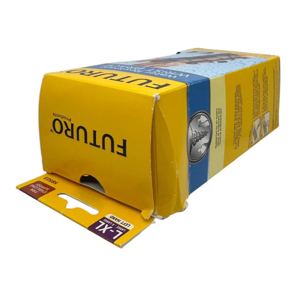 FUTURO Wrist Brace L-XL Left Hand Adjustable Neoprene Water Resistant Support - Image 2 of 4