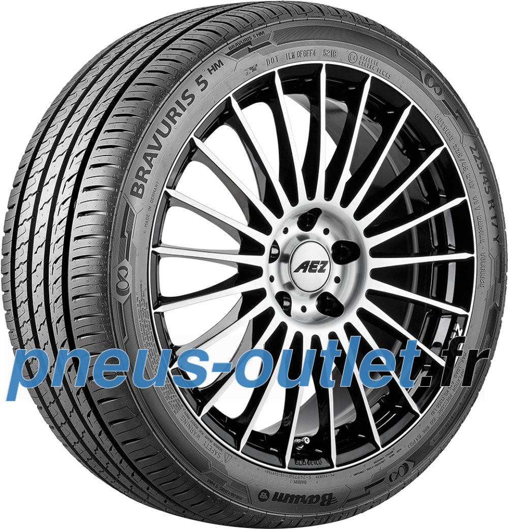 Barum Bravuris 5HM 255/35 R18 : pneu été à longévité maximale améliorée