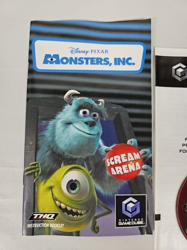 Monsters, Inc.: Scream Arena (Nintendo GameCube, 2002) TESTED and WORKING - Picture 2 of 7