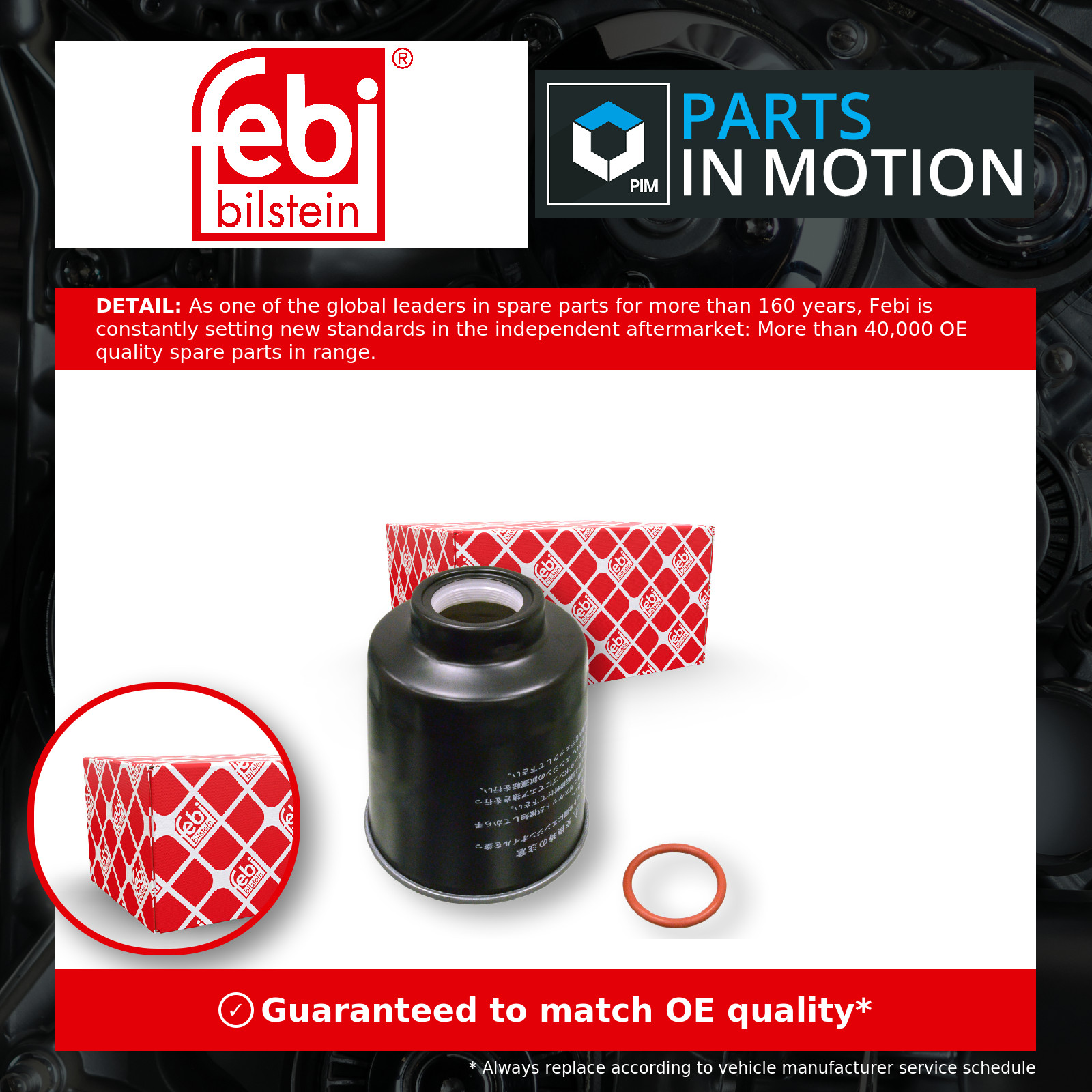 FUEL FILTER 183872 FOR N22A1/N22A2 2.2L 4cyl - Image 4