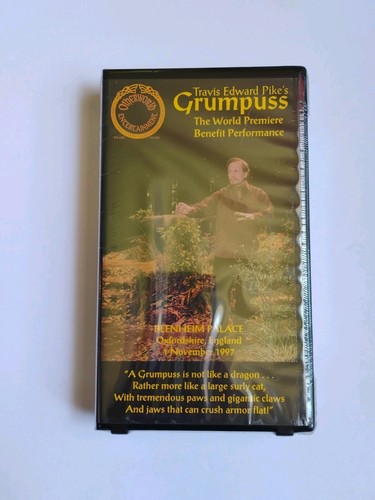 NEU Travis Edward Pikes Grumpuss Blenheim Palace Theater Save The Children VHS - Bild 2 von 7