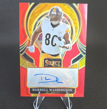 Panini Select 2025 Darnell Washington #SIP-DWN Steelers Autograph Prizm /75 Card
