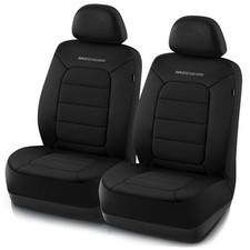 Memory Foam Car Seat Covers,Thick Cool Touch Fabric Two Front Black and Black