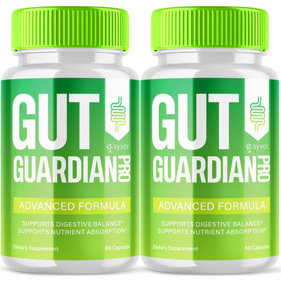 (2 Pack) Gut Guardian Pro Probiotic For Gut Health, Support Digestion 120 Caps