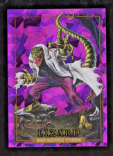 2024 Marvel Masterpieces '92 Platinum PURPLE CRYSTALS #41 Lizard