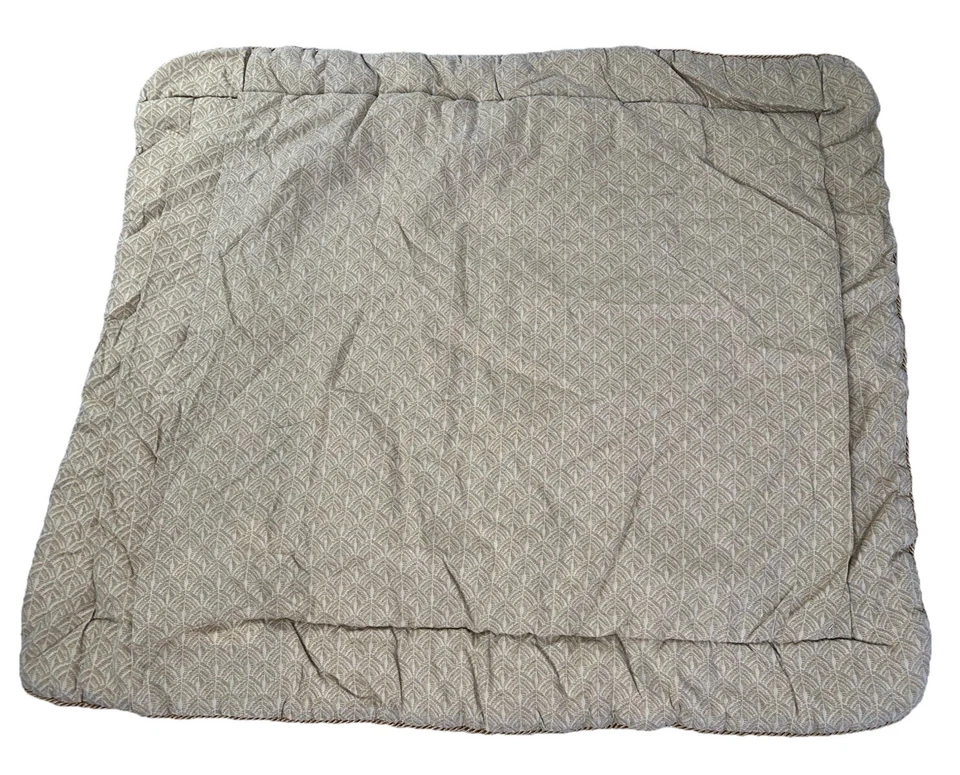 Croscill Luxury Bellissima Standard Queen Pillow Sham Red & Gold Corded Trim - Image 4 of 4