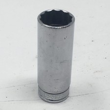 Snap On SF241 3/4" 3/8" Drive Chrome Deep 12-Point Socket (Used)