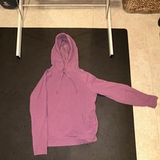 Lululemon Mens City Sweat hoodie, dark pink/ purple