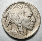 1914-D   BUFFALO NICKEL  NICE DETAIL   KEY DATE  #1448