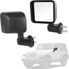 Door Mirror Left Driver Side and Right Passenger Side Replacement For Jeep Wr...