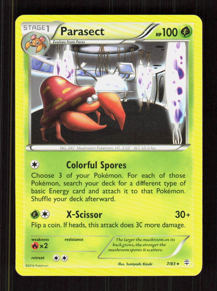 Parasect 7/83 Generations Rare NM