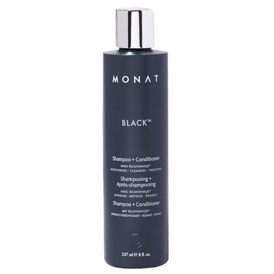 MONAT Black Shampoo + Conditioner   A 2in1 Formula for Optimal Hair Care in O...