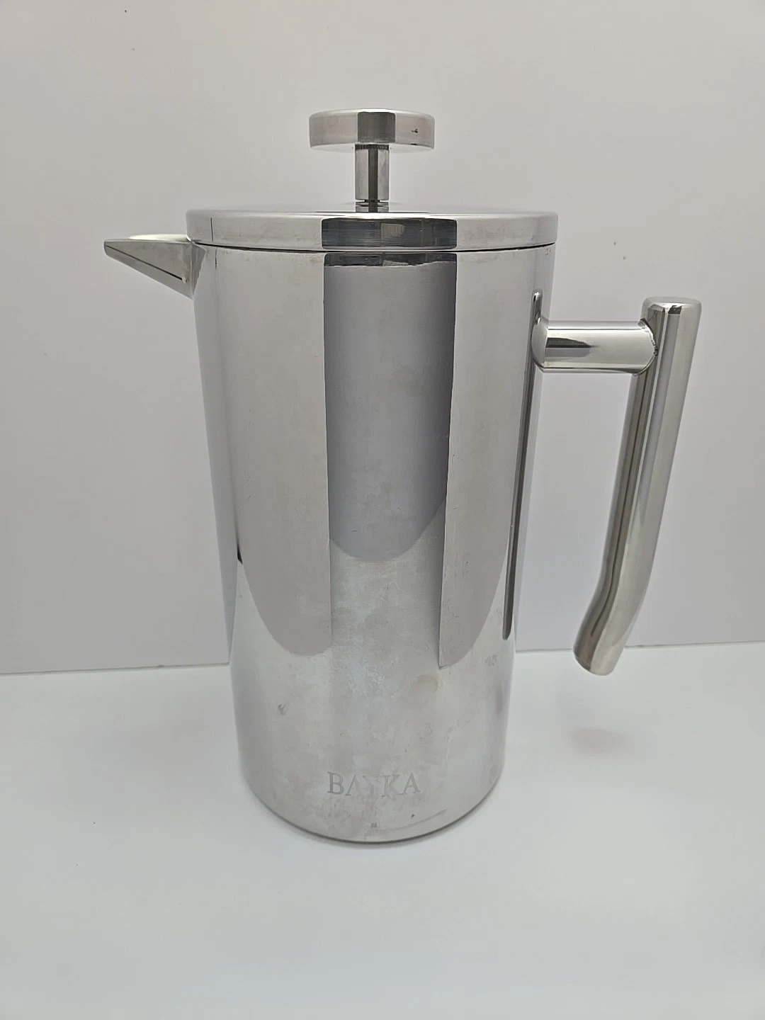 BAYKA French Press Coffee Maker Stainless Steel 34oz