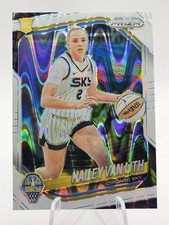 2025 Panini Prizm WNBA Hailey Van Lith White (RC) #2 White Seismic Prizm SP Sky