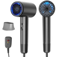 Hair Dryer, 3 Min Fast Drying-110000 RPM Professional High Speed Blow Dryer 2...