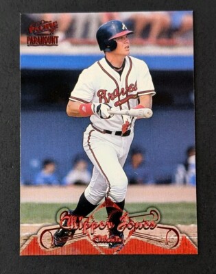 Chipper Jones 1998 Pacific Paramount #130 Red Foil
