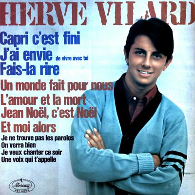 Hervé Vilard - Capri C'est Fini LP (VG/VG) .