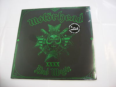 MOTORHEAD - BAD MAGIC - LP GREEN VINYL NEU VERSIEGELT 2016 - RSD LTD ED. 2500 STÜCK