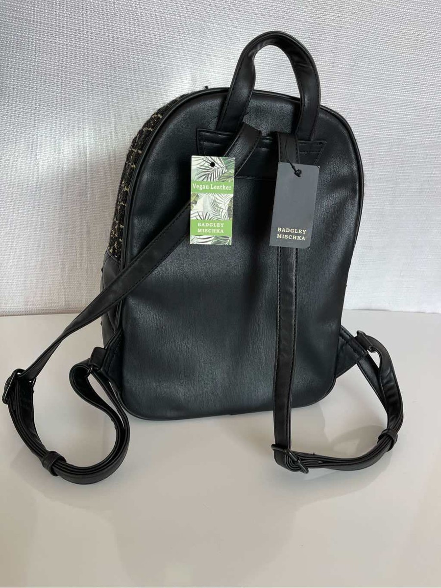 NWT Badgley Mischka Small Diamond Quilted Backpack Badgley Mischka | Bags | Nwt Black Diamonds Quilted Backpack  main image 4