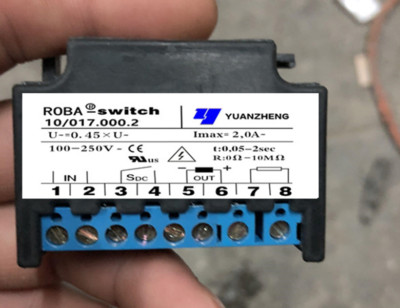 ROBA 10/017.000.2 100-250V 2A Motor Brake Rectifier Rectifier Module 8 Terminals