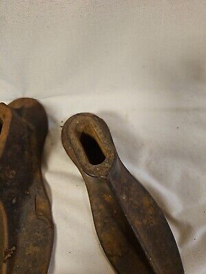 Antique Cast Iron Cobbler Shoes Three sizes | eBay