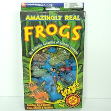 Great Explorations Amazingly Real Frogs Adhesive Fact sheet Museum Quality NEW