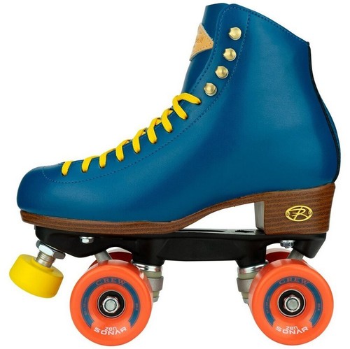 Riedell Crew Roller Skates - Ocean Blue - UK 9 / EU 43 / US 10 - Picture 2 of 4