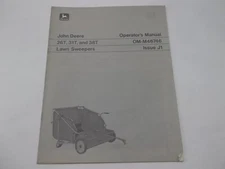 Operator's Manual for John Deere 26T 31T 38T Lawn Sweepers OMM46746 Issue J1