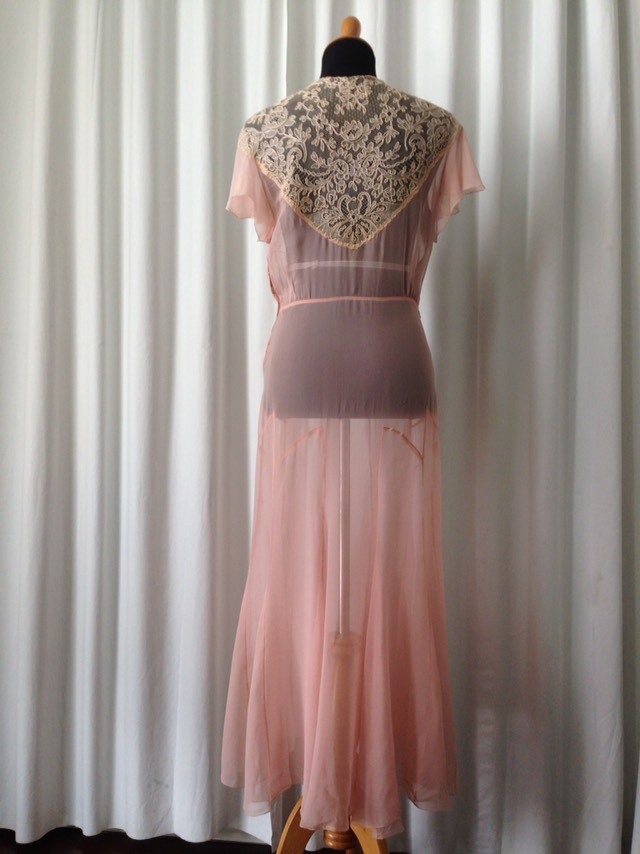 ワンピース 1940s Pale Pink Dress 1940s Pale Pink Dress
