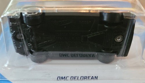 Hot Wheels 2018 DMC DeLorean Gray HW Factory Fresh #7/10 *WHEEL ERROR* *NEW* - Picture 4 of 4