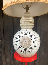 Pierre Pissareff ,lampe  à deux lumières , signée , Dlg de Georges Pelletier