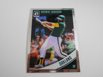 REGGIE JACKSON 2018 Donruss Optic #91 Oakland ATHLETICS ''Mr. October''