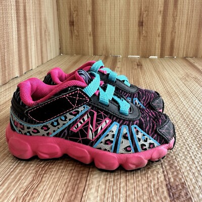 New Balance Infant 890 Leopard TD Girls Shoe Size 5.5  Pink  KV890FPI