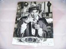 Sophie Desmarets  French 1940's  Film Actress Signed Film Photograph 12" By  9" 