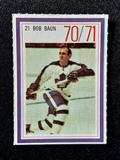 BOB BAUN 1970-71 ESSO POWER PLAYERS 70-71 NO 32               45951