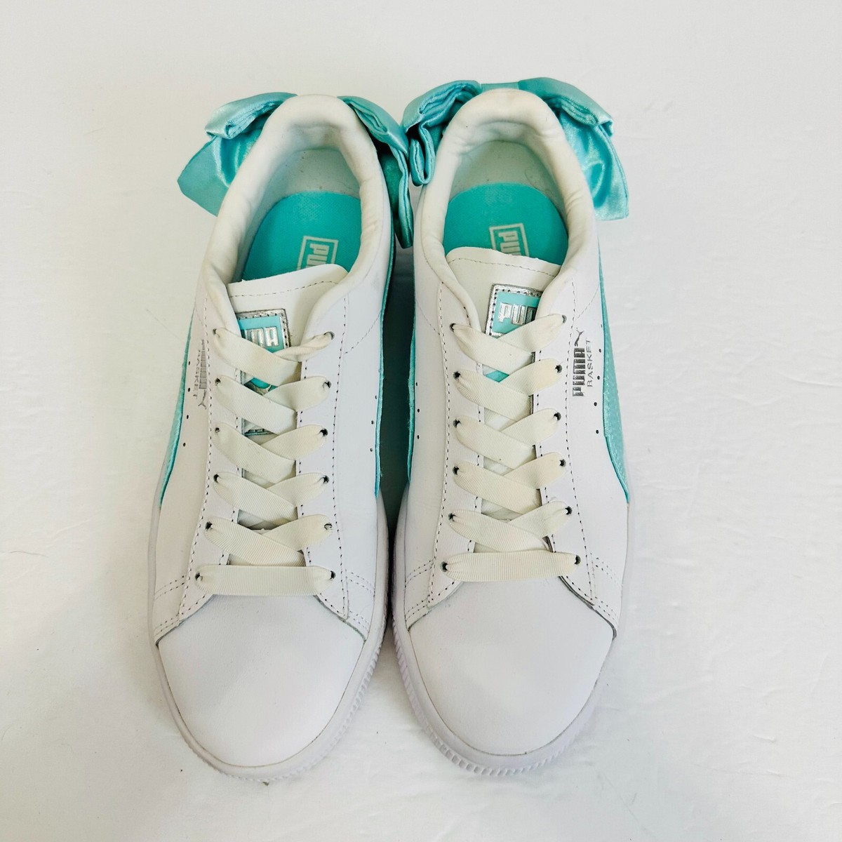 Bow Dots Puma Basket Bow Review Basket Platform Puma Basket Weave