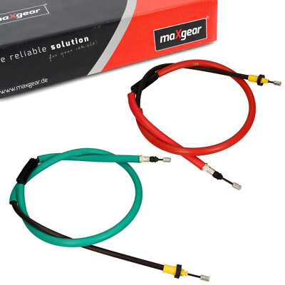 2x MAXGEAR Handbremsseile Seilzug für RENAULT CLIO III