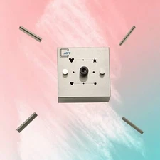 Disc Cutter 4 Punches | 2 Stars and 2 Hearts | Jewelry Dies | JDT |