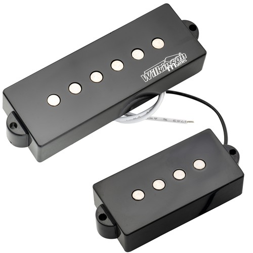 Wilkinson M Black Variable Gauss Ceramic Humbucker Pickups For 5 String PB Bass - Picture 4 of 5