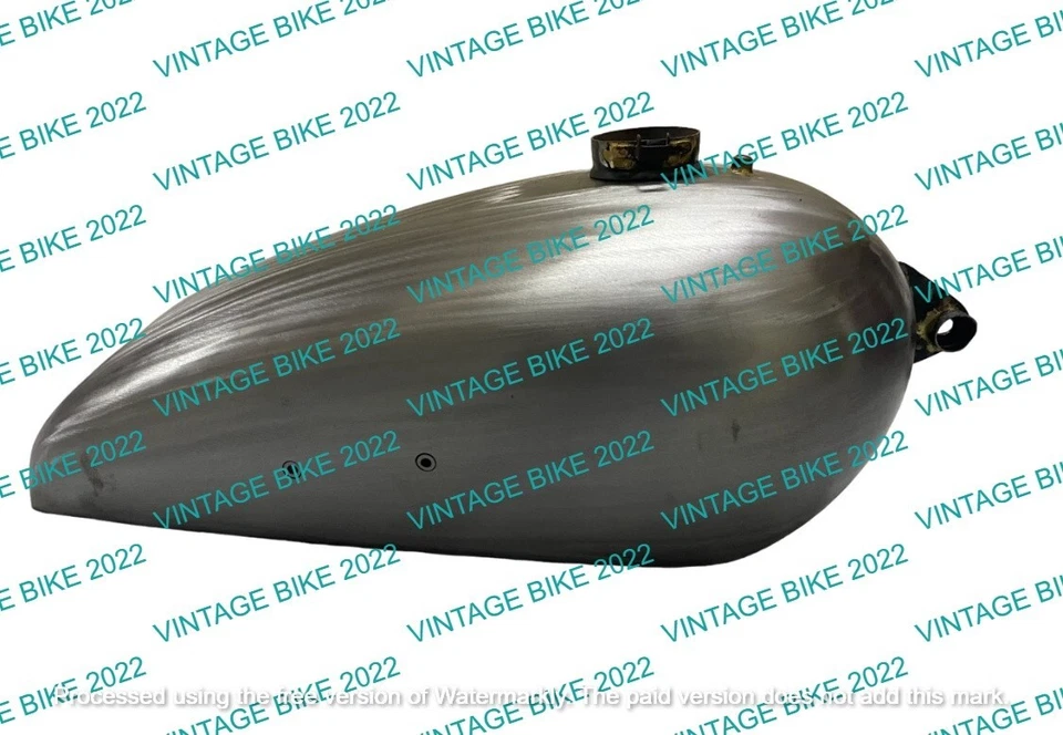 TANQUE DE GASOLINA BSA ZB32 GOLD STAR ACERO CRUDO 1950/APTO PARA Foto 3 de 4