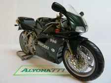 MINICHAMPS 1/12 DUCATI 996 MATRIX Reloaded Bike Moto Motorcycle Model *RARE*