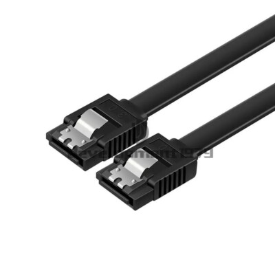 2PCS SATA 3.0 6Gb / s SSD Hard Drive Data Cable #zz