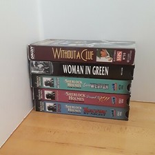 Sherlock Holmes VHS Lot of 5 movies