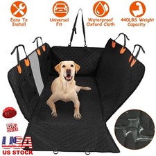 Pet Dog Seat Cover Waterproof Mat for Car SUV Truck Rear Back Protector Hammock