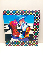 Vintage LISA FRANK Scrapbook 1988 Dancing Shoes - Blank Paper Sticker Album