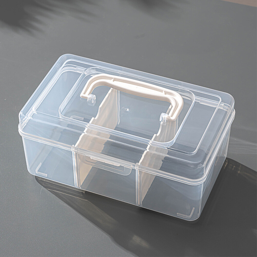 US Clear Plastic Trading Cards Storage Box Baseball Cards Holder ...