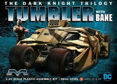 Batman Dark Knight Trilogy Tumbler Batmobile with Bane Model Kit 18BMO02