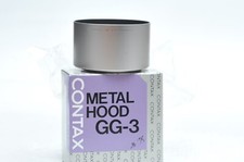 Contax GG-3 OEM Silver Metal Hood for Contax G 90mm f2.8 Sonnar Lens