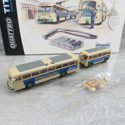 GRELL 7004333T - 1:87 - Ürdinger Henschel ÜH IIs Bus Gespann  - OVP - #AU98437